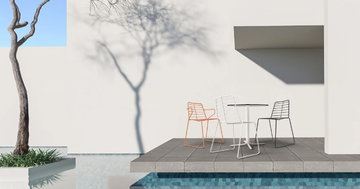 PALMAS - Stackable chair with armrests by Quinti Sedute - view 3